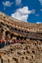 Detailed Inside Colosseum View