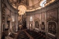 Interior of Portuguese Church in Porto