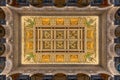 Ceiling Design of Library of Congress, Washington DC Royalty Free Stock Photo