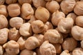 Llarge close up shot of chickpea Royalty Free Stock Photo