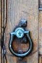 Old doorknocker on church in City of Montpelier, Washington County, Vermont, United States, US, USA