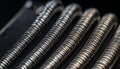 Macro View of Intricate Vape Coils Royalty Free Stock Photo
