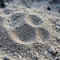 Close-up Macro Texture of Sand and Soil Royalty Free Stock Photo
