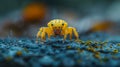 Detailed Macro Shot of Tick in the Wild.