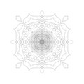 Detailed Mandala digital design pattern