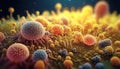 A Detailed Microscopic view of Bacteria and Microorganisms