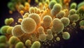 A Detailed Microscopic view of Bacteria and Microorganisms