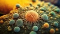 A Detailed Microscopic view of Bacteria and Microorganisms
