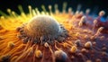 A Detailed Microscopic view of Bacteria and Microorganisms