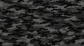 Trendy Dark Grey Camo Texture Seamless Repeat Royalty Free Stock Photo