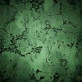 Dark Green Cracked Grunge Wall Texture Royalty Free Stock Photo
