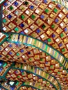 Detailed mosaic pattern
