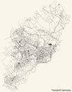 Street roads map of TROISDORF, GERMANY
