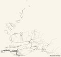 Street roads map of ALESUND, NORWAY Royalty Free Stock Photo