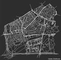 Street roads map of the GESTEL DISTRICT, EINDHOVEN