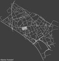 Street roads map of the OBERLAR DISTRICT, TROISDORF