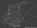 Street roads map of the RAUXEL NORD DISTRICT, CASTROP-RAUXEL