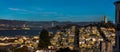 A detailed panoramic image of the city of San Francisco.