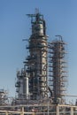 Detailed part view, industrial complex of oil refinery