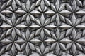detailed photo of matte gray cement tile