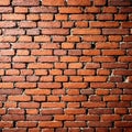 Detailed Red Brick Wall Texture Royalty Free Stock Photo