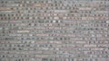 Detailed redbrick wall background texture