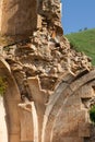 Detailed ruins of Surb Karapet church
