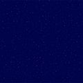 Detailed seamless realistic night starry blue sky Royalty Free Stock Photo