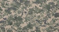 Seamless Digital Camouflage Fabric Pattern Royalty Free Stock Photo