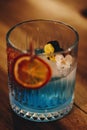 Detailed shot of a cocktail photograph