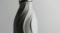 A detailed shot of a sy and flexible bioplastic water bottle its sleek design and durability highlighting the