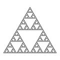 Detailed Sierpinski triangle