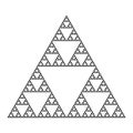 Detailed Sierpinski triangle