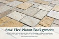Stone tile pattern background for design Royalty Free Stock Photo