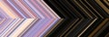 Detailed striped dual geometric pattern composed of big amount of thin pink and red brown stripes