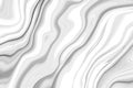 Detailed structure of abstract marble black and white(gray) ink acrylic painted waves texture. Royalty Free Stock Photo