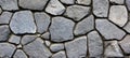 Detailed Texture Background of Unrendered Rough Stones Array, Nature Surface in Gray Hues for Design Royalty Free Stock Photo