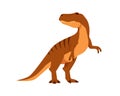 Detailed Tyrannosaurus or T-Rex Illustration