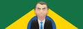 October 17, 2018 - Jair Bolsonaro. Right-wing candidate