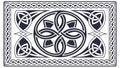 Intricate Celtic Knot Design, Symbolic Art, vector design Generative AI Royalty Free Stock Photo