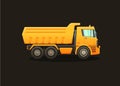 Detailed vector illustration of truck.