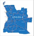 Angola map