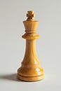 Detailed View of a Bishop Chess Piece