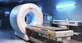 A Detailed View of Computed Tomography Technology in a Modern Scan Room