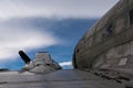 Detailed view of a Dakota DC3 aircraft Royalty Free Stock Photo