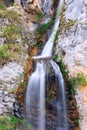 Detailed view of Dalbina waterfall Royalty Free Stock Photo