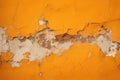 Close Up of Peeling Paint on Wall Royalty Free Stock Photo