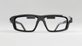 Detailed view of the glasses touchsensitive frame allowing the wearer to interact with the device through simple