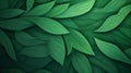 Lush green leaf texture pattern for background and design