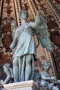 Detailed view of the Organ Fountain in Villa d'Este. Tivoli